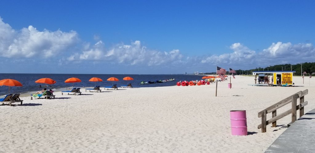 snorkeling in biloxi beachfront