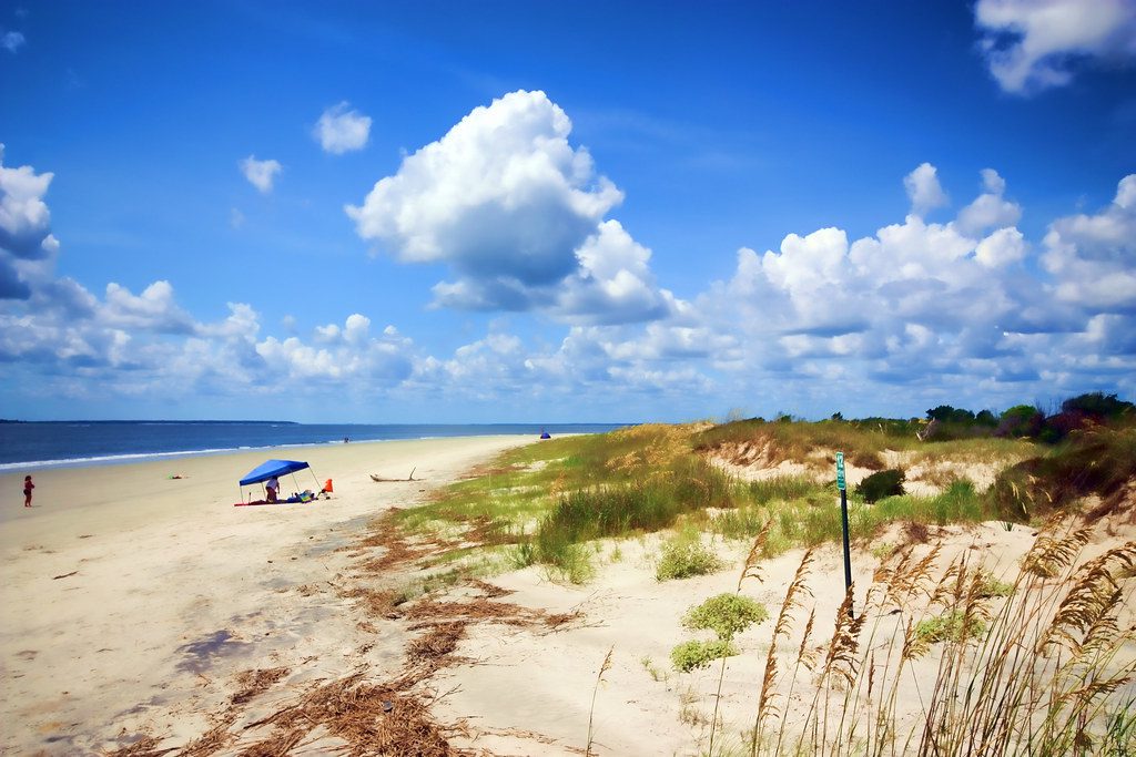 snorkeling in jekyll island glory beach