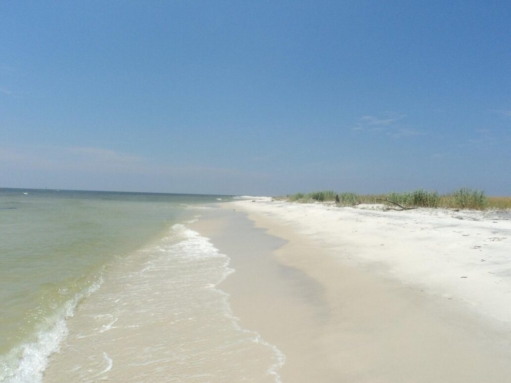 snorkeling in biloxi ship island